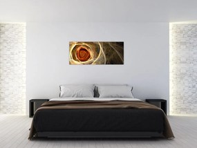 Tablou - Trandafir sufletului artistic (120x50 cm)