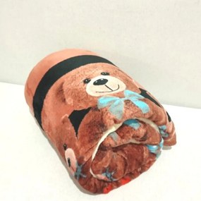 Pătură Cocolino Brown Teddy Bear – 200 x 230 cm