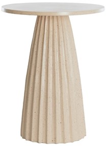 Măsuță auxiliară rotundă din metal ø 40 cm Veglia – Light &amp; Living