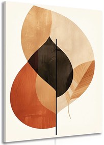 Tablou frunze abstracte No3