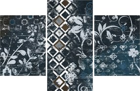 Tablou - Decorațiuni flori (90x60 cm)