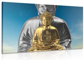 Tablou Buddha meditând
