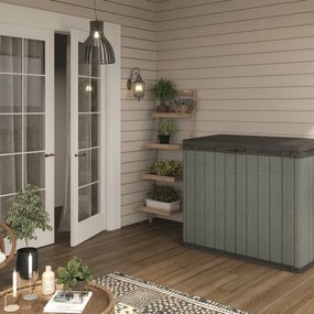 Keter cutie de depozitare pentru grădină SIO Darwin 1150 l, verde