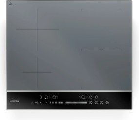 Klarstein DualTone Hybrid plită cu inducție, Zonă Flex, Afișaj LED, Control prin glisoare, 7200 W