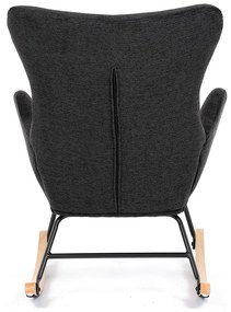 Fotoliu balansoar BK2, negru