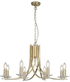 Candelabru stil elegant metal alama Ascona 8L