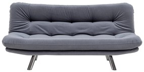 Canapea extensibilă cu 3 locuri Misa Small Sofabed-Grey Gri