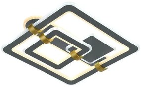 Plafonieră LED dimabilă, 140 W, 230 V, 3000–6500 K, cu telecomandă