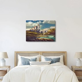 Tablou - Castelul medieval (70x50 cm)