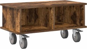 vidaXL Support TV Stejar fumuriu 68,5 x 35 x 35 cm Lemn compozit