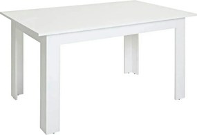 Masa STO/138 BIS, alb, PAL, 138x80x78 cm
