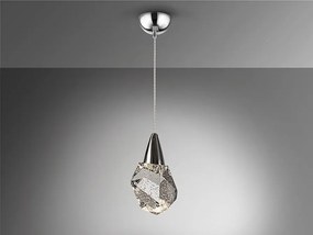 Lustra / Pendul LED design modern decorativ Aquaria crom