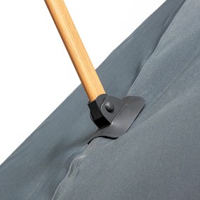 Roma D antracit parasol de grădină