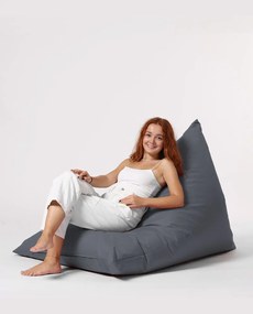 Fotoliu puf pentru grădină Pyramid Big Bed Pouf - Fume