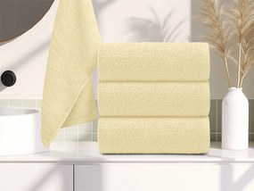 Prosop copii Bella 30x50 cm crem, 100% bumbac