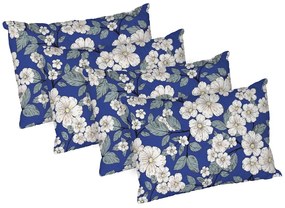 Set 4 perne Daisy, microfibra matlasata Alcam, 50x70 cm