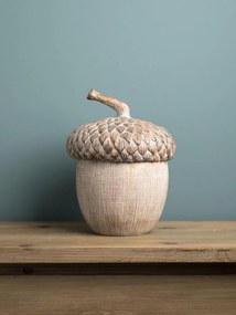 Cutie decorativa in forma de ghinda