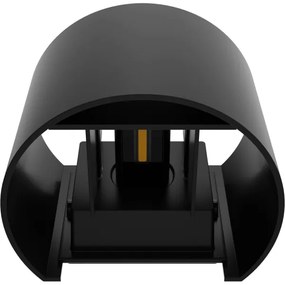 APLED - LED Aplică perete exterior OVAL 2xLED/3W/230V IP65