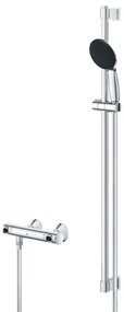 Grohe Precision Flow baterie de dus perete da StarLight Chrome 34805001