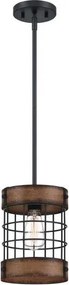 Westinghouse 61179 - Lustră pe cablu LANGSTON 1xE27/60W/230V diam. 19 cm barnwood
