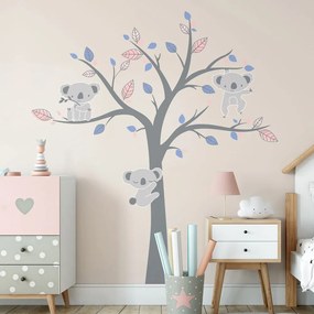 Autocolante de perete pentru camera copiilor Ambiance Koala Sweet