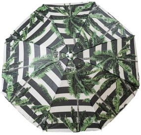 Umbrela de soare PALMA 180 cm, negru-alb