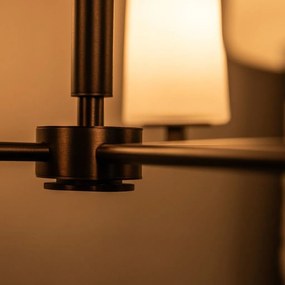 Candelabru elegant cu 5 brate VINCENZA titan periat