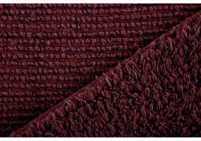 Covoraș de baie burgundy 100x60 cm Riva - Tiseco Home Studio