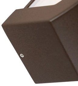 Aplică modernă maro ruginiu IP44 - Hurricane 1