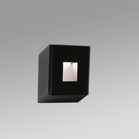 Spot LED de exterior IP65 iluminat ambiental DART SQ Black