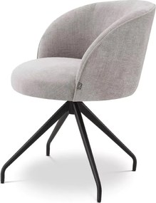 Scaun pivotant design elegant LUX Masters, Sisley grey