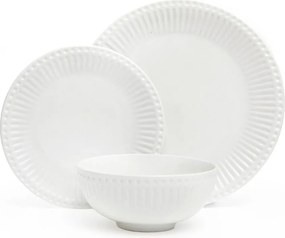 Serviciu de masă 12 buc. din porțelan Purita – Bonami Essentials