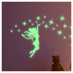 Set autocolante fosforescente Ambiance Fairytale