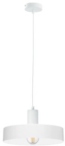 Lustră pe cablu ARCANE 1xE27/60W/230V, alb