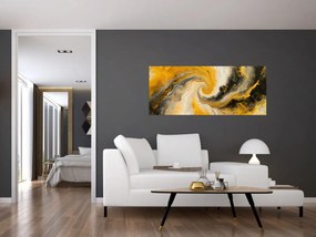 Tablou - Abstractizare în spirală (120x50 cm)