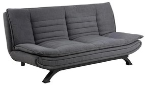Canapea extensibilă AIRI, 2 locuri, gri închis