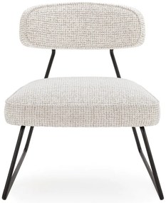 Fotoliu alb/bej Elon – Marckeric