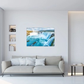 Tablou - Cascada Godafoss (90x60 cm)