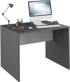 Masa birou RIOMA NEW TYP 12, gri grafit, DTD laminat, 100x80x76 cm