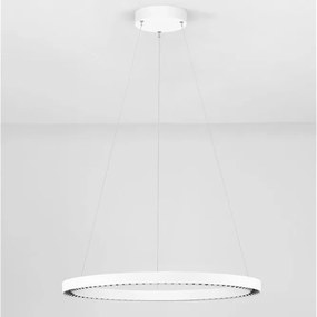 Lustra suspendata LED design circular DEOS alb NVL-9030895