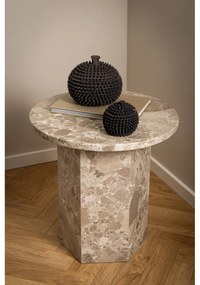 Măsuță auxiliară rotundă din marmură ø 50 cm Naxos – Actona