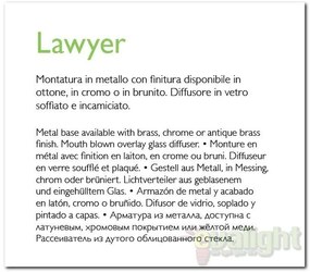 Veioza, lampa de masa LAWYER TL1 BRUNITO 045030