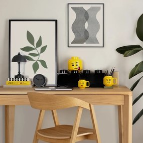 Cutie depozitare cu 2 sertare LEGO®, negru