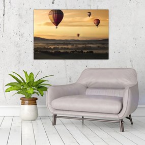 Tablou cu baloane zburând (90x60 cm)