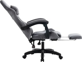 Scaun de birou/gaming, gri, LOPES