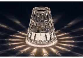 Lampă LED RGB reîncărcabilă dimabilă de masă Rabalux 76004 SIGGY LED/2W/5V 3000K