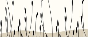 Tablou - Pajiște grafică N⁰3 (120x50 cm)