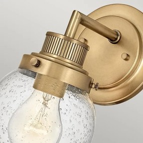 Quintiesse QN-POPPY1-HB-BATH - Aplică de perete pentru baie POPPY 1xE27/60W/230V IP44 auriu
