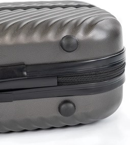 TraveLux Pro valiză manuală cu capac dur 28x36x16 cm gri