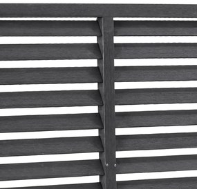 Gard tip oblon, gri, 180x180 cm, WPC 1, Gri, 180 x 180 cm